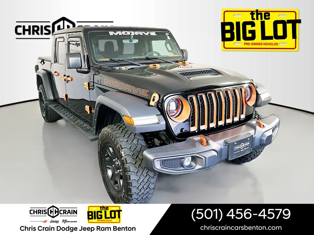 Black Clearcoat 2023 Jeep Gladiator Pickup Truck Four-Wheel Drive 8-Speed Automatic