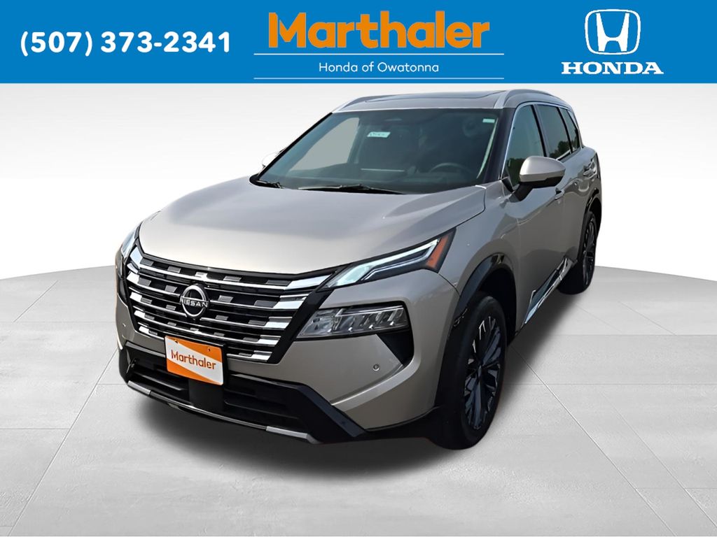 Champagne Silver Metallic 2026 Nissan Rogue SUV / Crossover All-Wheel Drive Continuously Variable Transmission