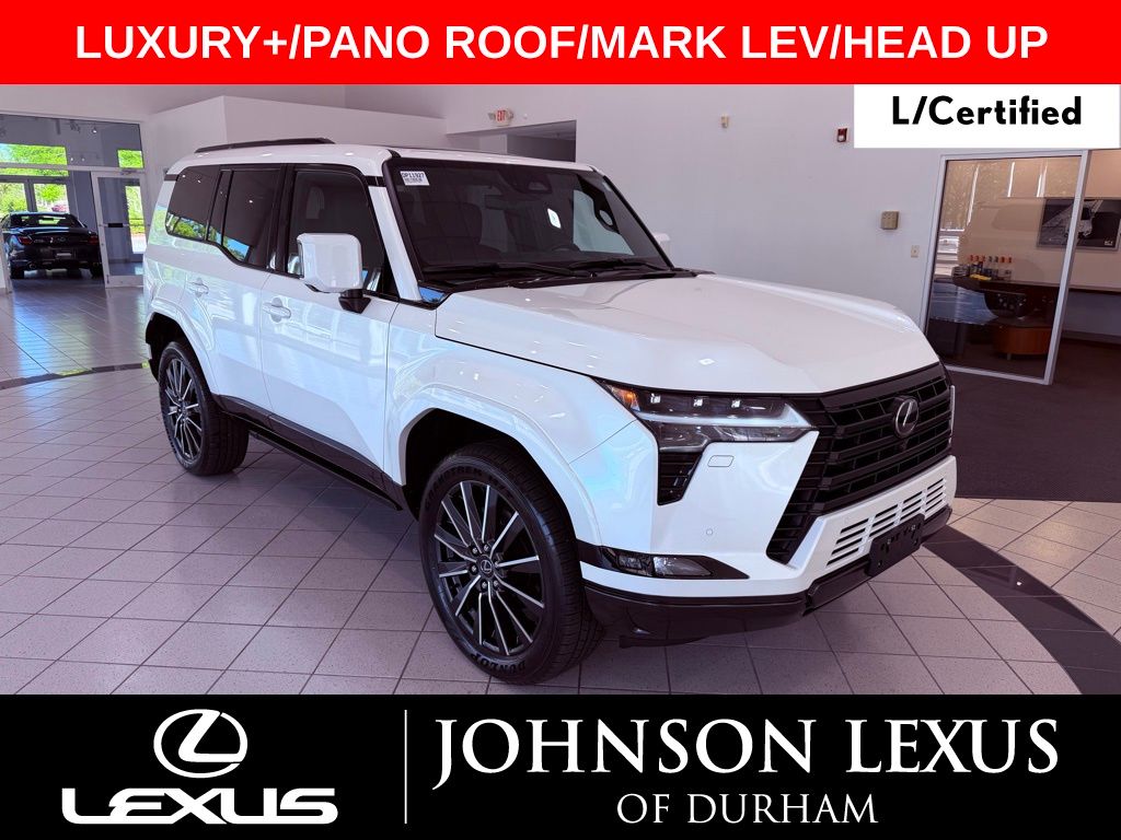Eminent White Pearl 2025 Lexus GX 550 Luxury+ AWD SUV / Crossover All-Wheel Drive Automatic