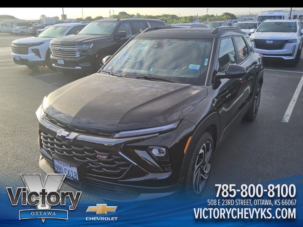 Mosaic Black Metallic 2025 Chevrolet Trailblazer SUV / Crossover Front-Wheel Drive Continuously Variable Transmission