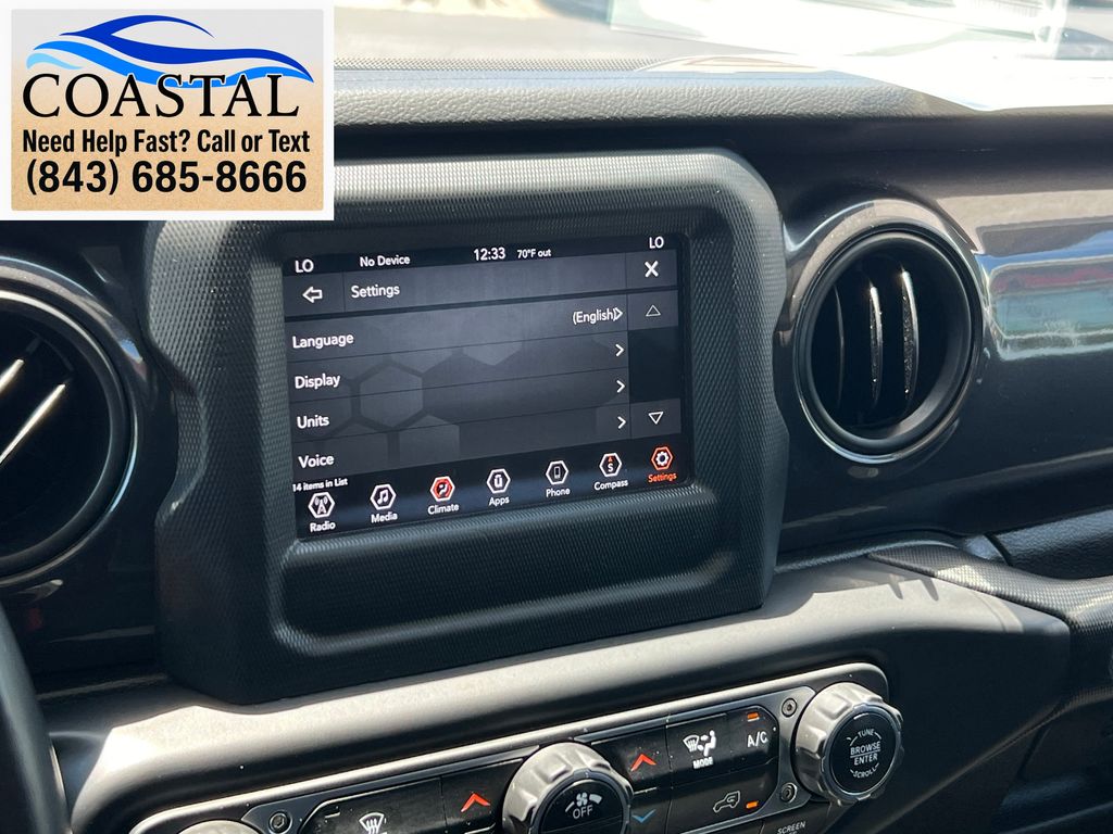 2022 Jeep Gladiator Altitude Silver at Bob King Buick GMC