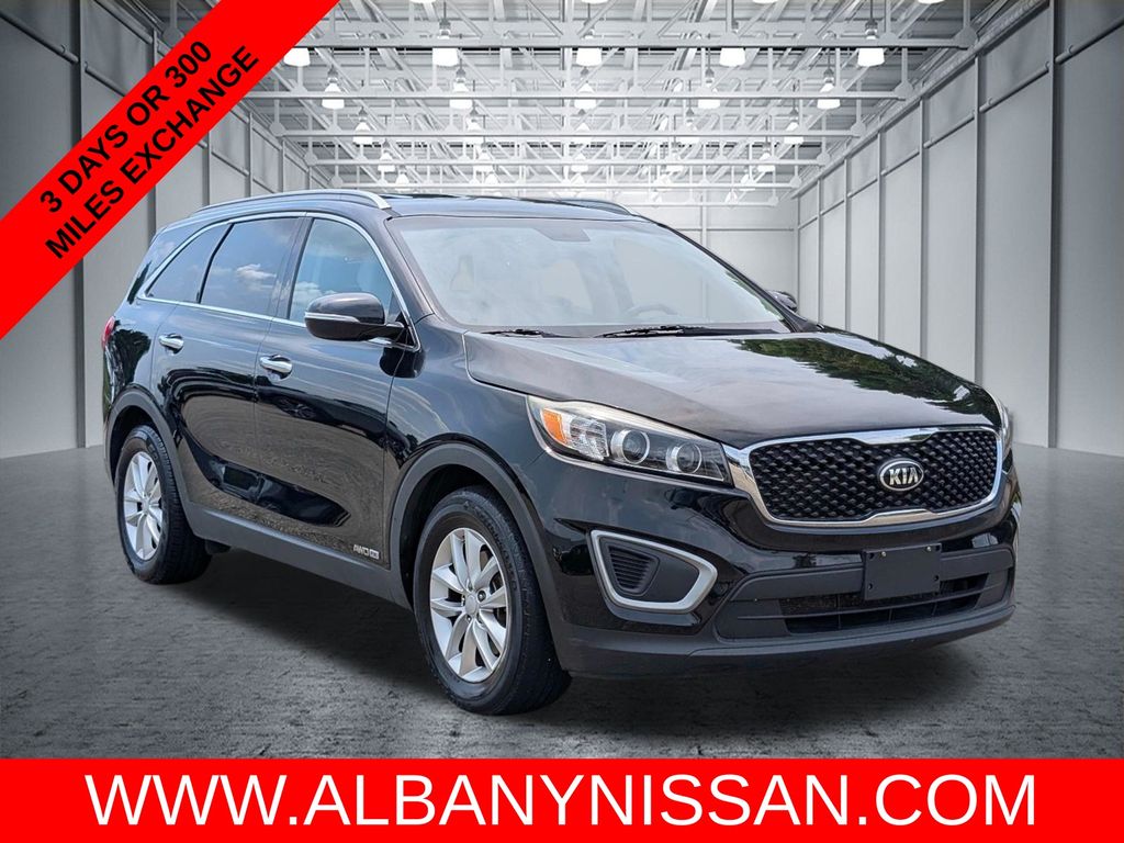 Ebony Black 2017 Kia Sorento SUV / Crossover All-Wheel Drive 6-Speed Automatic