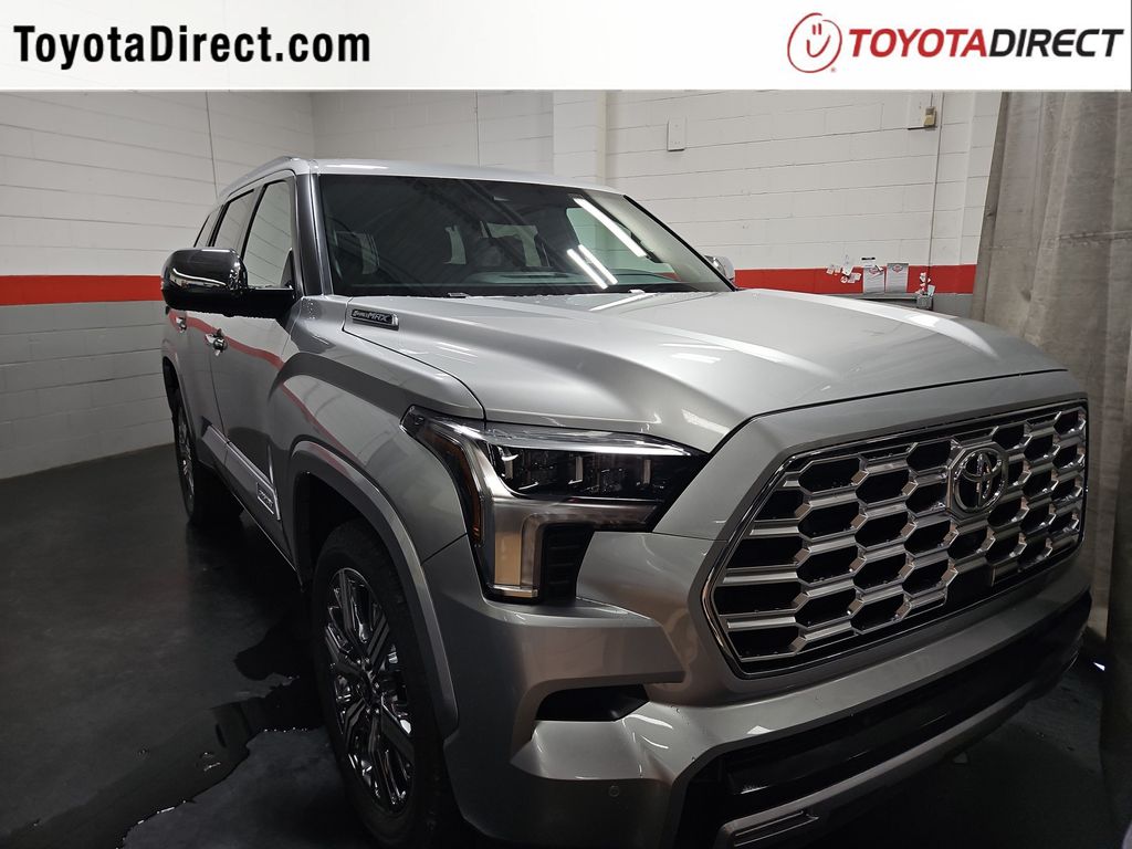 Celestial Silver Metallic 2026 Toyota Sequoia SUV / Crossover Four-Wheel Drive Automatic