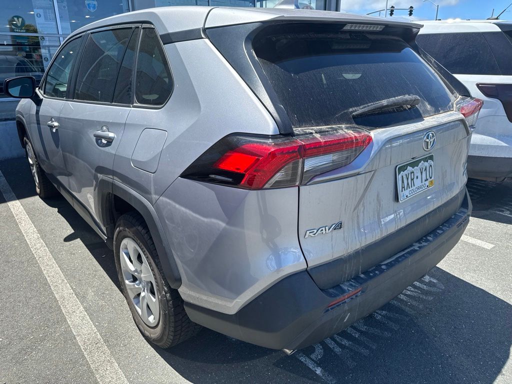 Certified Used 2023 Silver Toyota LE image 3