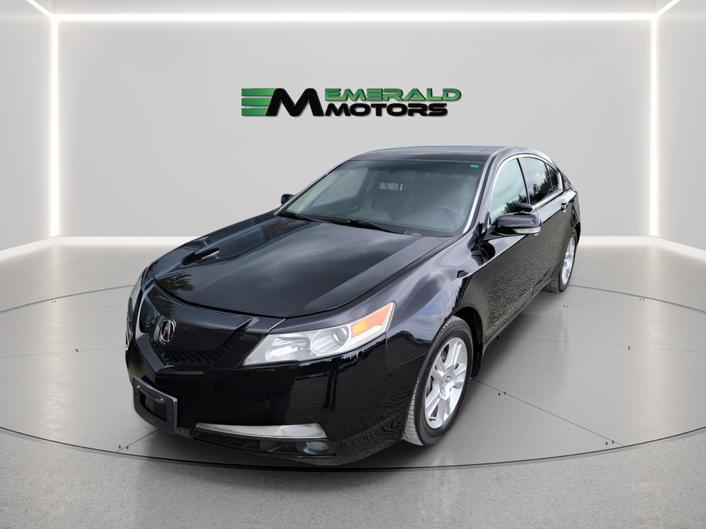 Black 2011 Acura TL FWD Sedan Front-Wheel Drive 5-Speed Automatic