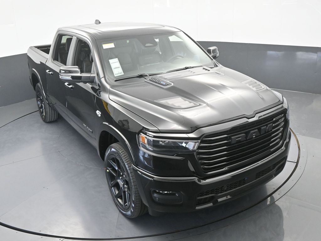 New 2026 Diamond Black Crystal Pearlcoat Ram Laramie image 54