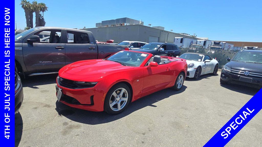 Red Hot 2023 Chevrolet Camaro Convertible Rear-Wheel Drive 8-Speed Automatic
