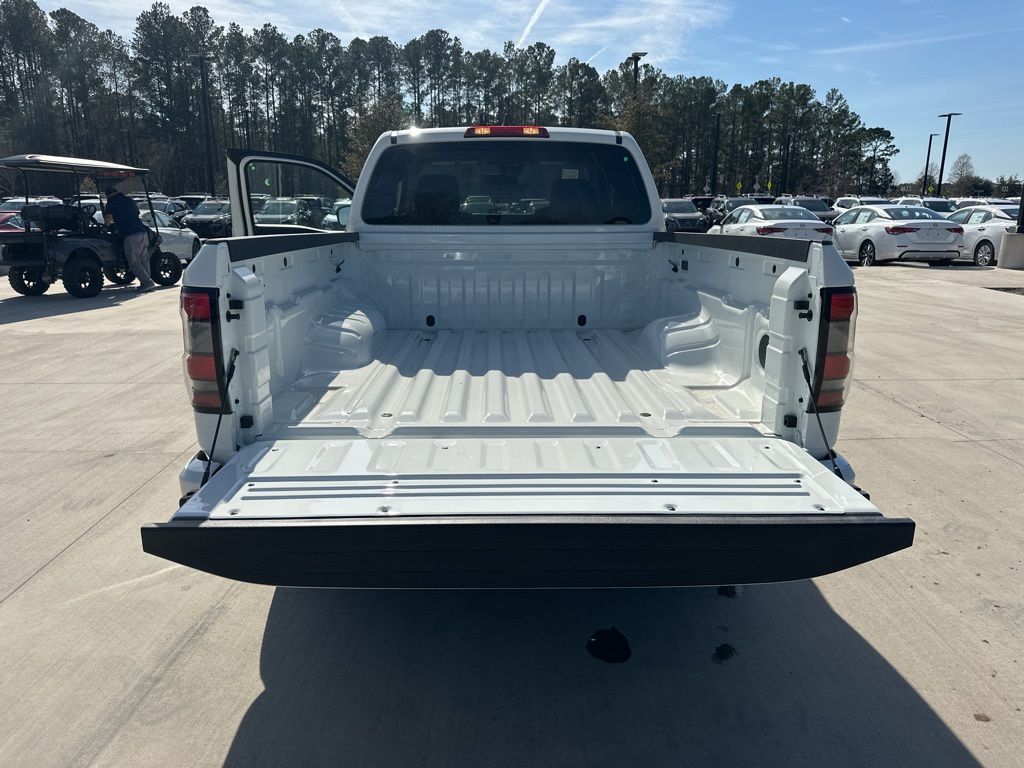 2025 Glacier White Nissan Frontier SV RWD Truck