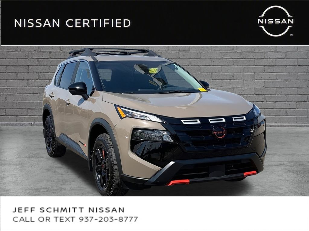 Baja Storm Metallic 2025 Nissan Rogue SUV / Crossover All-Wheel Drive Continuously Variable Transmission