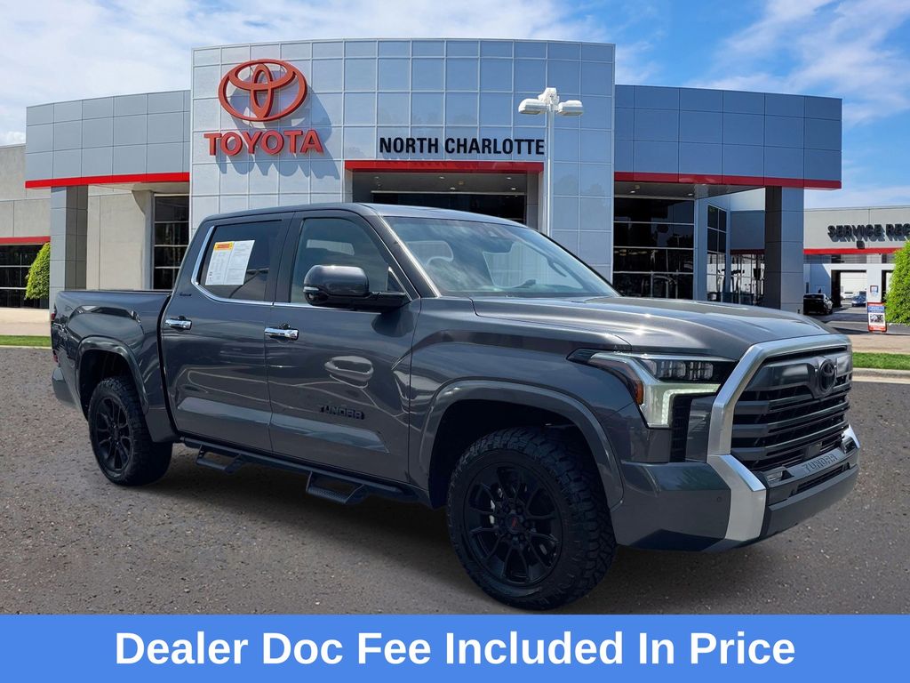 Magnetic Gray Metallic 2026 Toyota Tundra Limited CrewMax Cab 4WD Pickup Truck Four-Wheel Drive Automatic