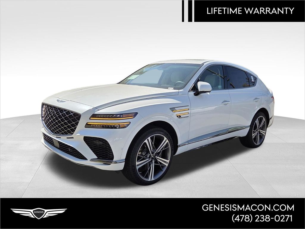 Uyuni White 2026 Genesis GV80 Coupe 3.5T E-SC AWD Coupe All-Wheel Drive 8-Speed Automatic