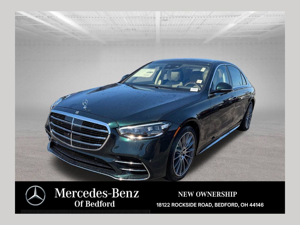 Night Black Magno 2026 Mercedes-Benz S-Class Sedan All-Wheel Drive 9-Speed Automatic