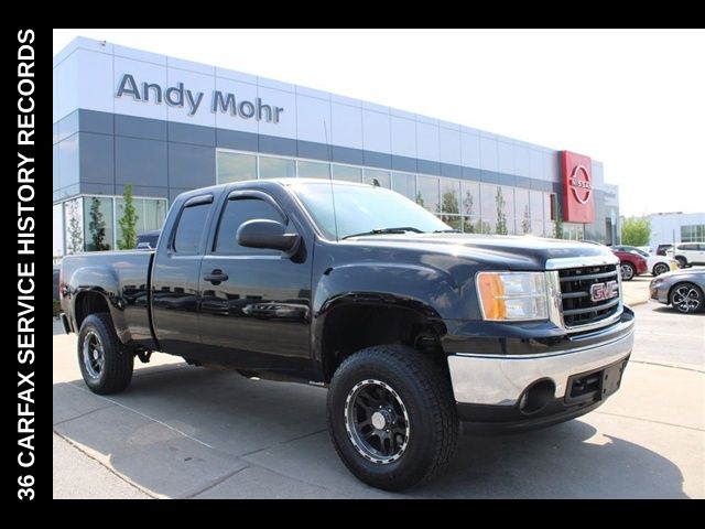 Onyx Black 2008 GMC Sierra 1500 SLE1 Ext. Cab SB 4WD Pickup Truck Four-Wheel Drive 4-Speed Automatic Overdrive