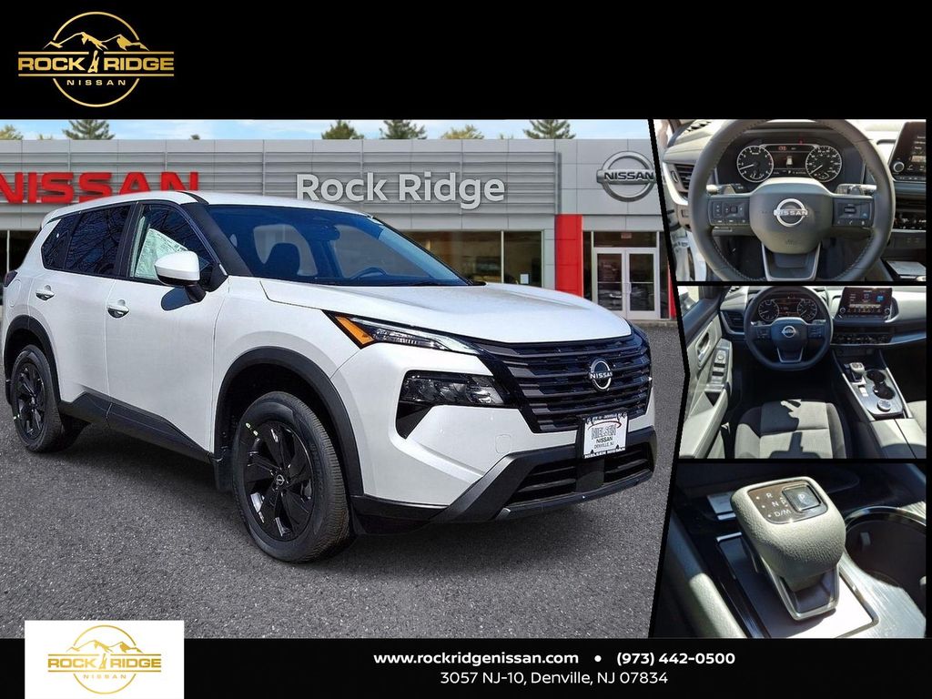White Pearl 2026 Nissan Rogue SUV / Crossover All-Wheel Drive Continuously Variable Transmission