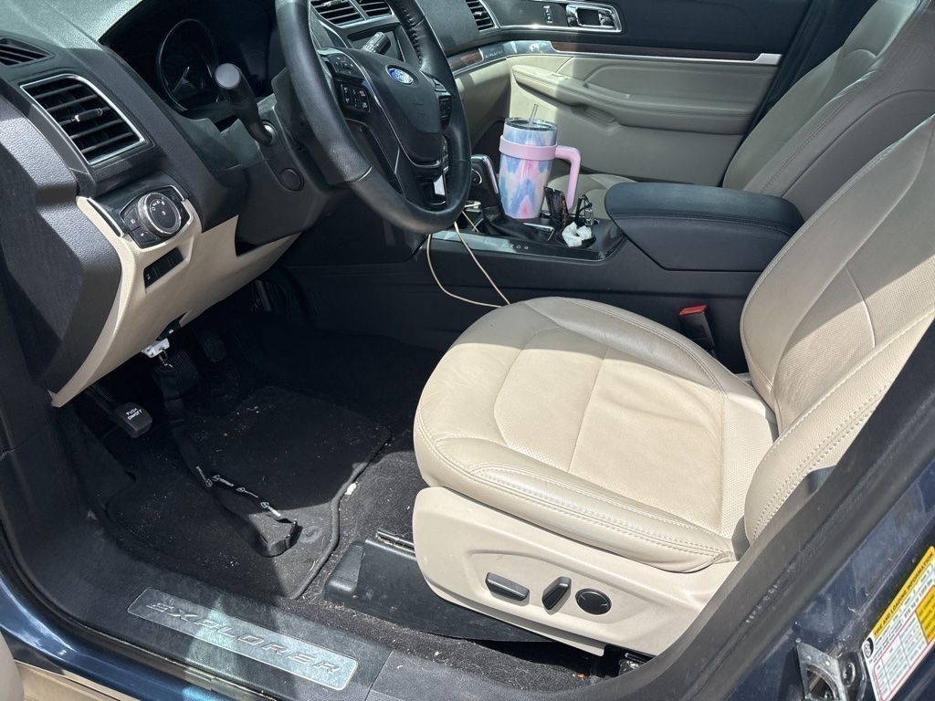 2019 Ford Explorer Limited Blue at Baytown Hyundai
