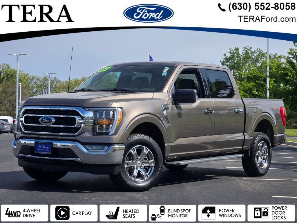 Stone Gray Metallic 2023 Ford F-150 Pickup Truck Four-Wheel Drive Automatic