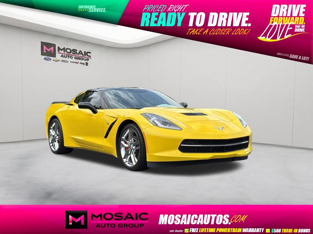 Velocity Yellow Tintcoat 2015 Chevrolet Corvette Coupe Rear-Wheel Drive 7-Speed Manual