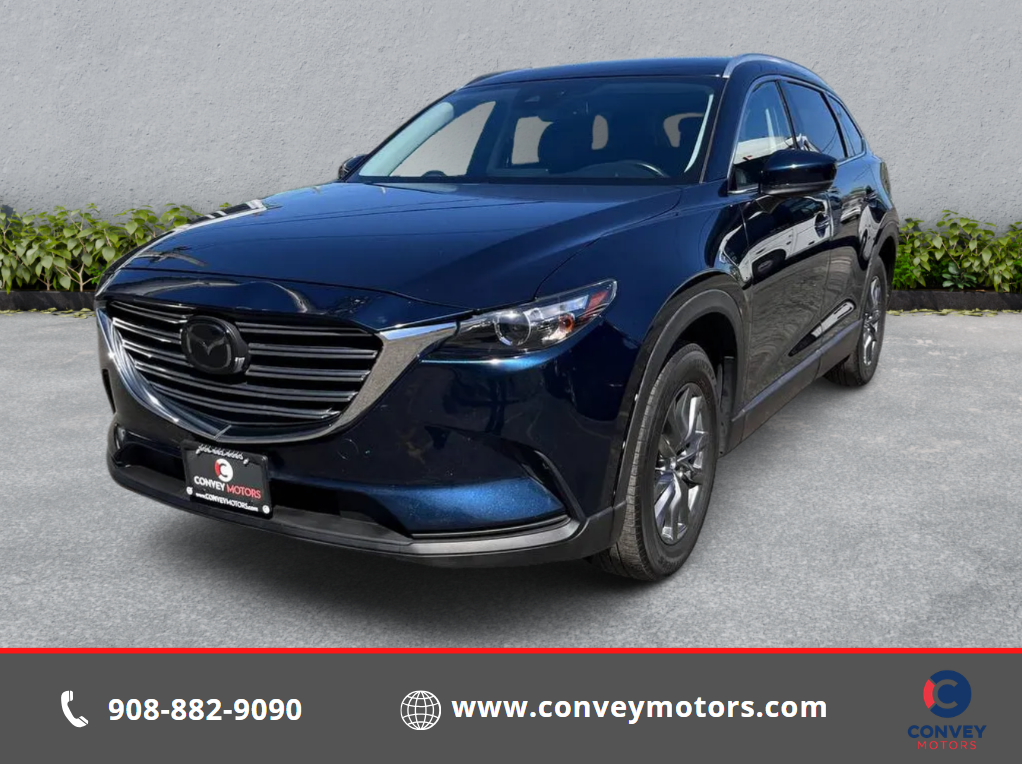 Deep Crystal Blue Mica 2021 Mazda CX-9 Touring AWD SUV / Crossover All-Wheel Drive 6-Speed Automatic