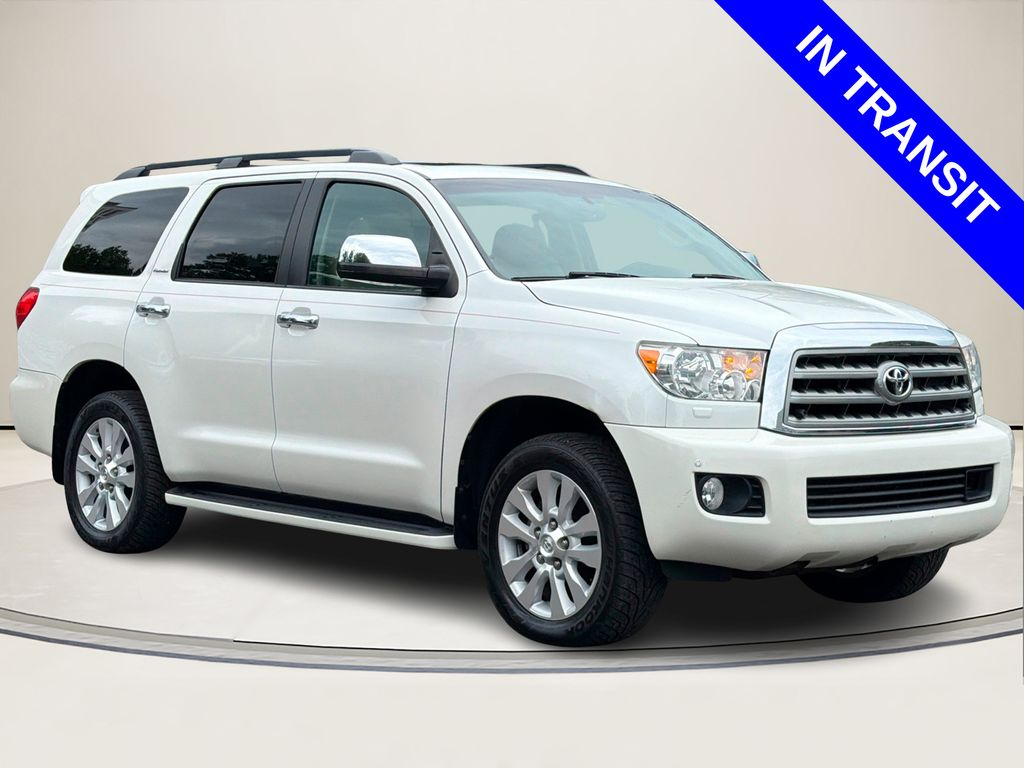 White (Blizzard Pearl) 2017 Toyota Sequoia SUV / Crossover Four-Wheel Drive 6-Speed Automatic