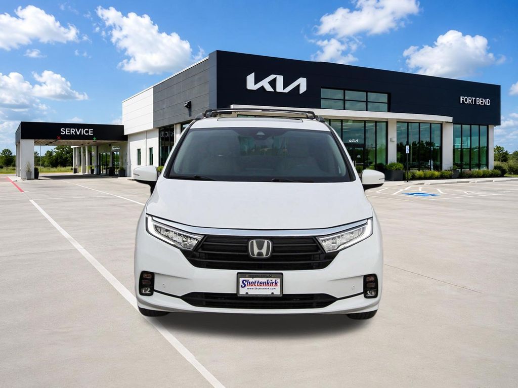 2023 Honda Odyssey Elite White at DeMontrond Automotive Group