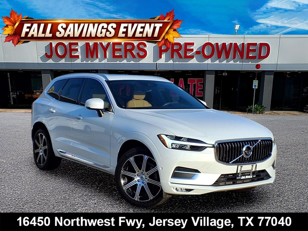 2021 Volvo XC60 T5 Inscription White at DeMontrond Auto Country