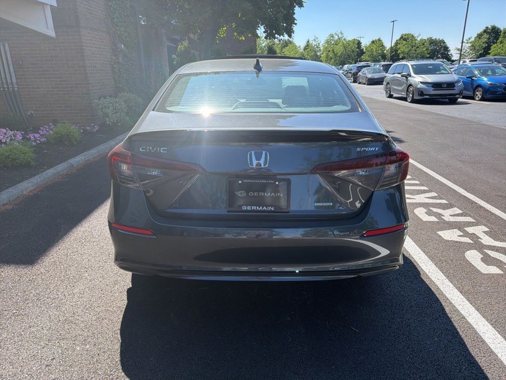 Certified Used 2025 Gray Honda Sport image 6