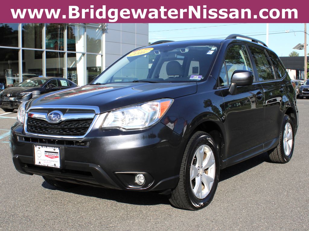 Dark Gray Metallic 2016 Subaru Forester 2.5i Limited SUV / Crossover All-Wheel Drive Continuously Variable Transmission