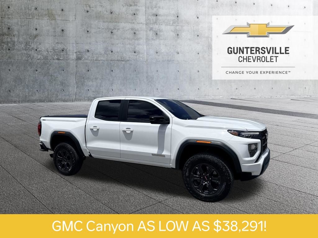 Summit White 2024 GMC Canyon Pickup Truck Four-Wheel Drive 8-Speed Automatic