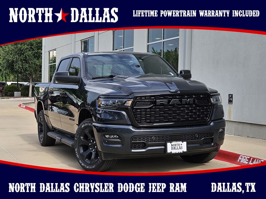 Forged Blue Metallic 2026 RAM 1500 Express Crew Cab 4WD Pickup Truck Four-Wheel Drive 8-Speed Automatic