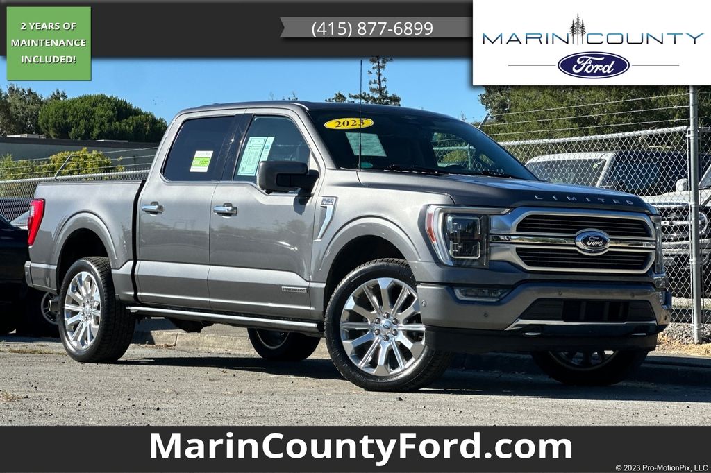 Carbonized Gray Metallic 2023 Ford F-150 Pickup Truck Four-Wheel Drive Automatic