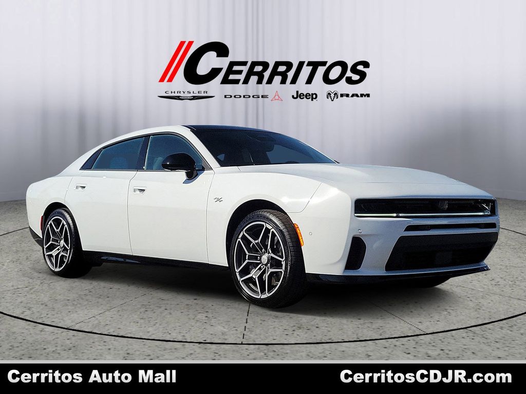 Bright White Clearcoat 2026 Dodge Charger R/T Sedan AWD Sedan All-Wheel Drive 8-Speed Automatic