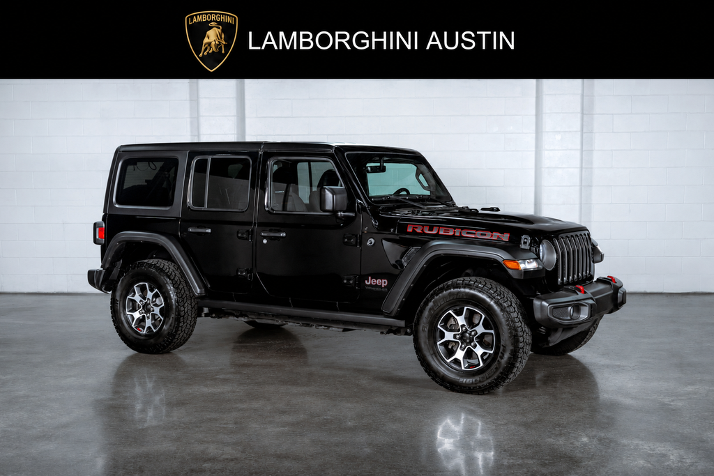 Black Clearcoat 2021 Jeep Wrangler SUV / Crossover Four-Wheel Drive 8-Speed Automatic