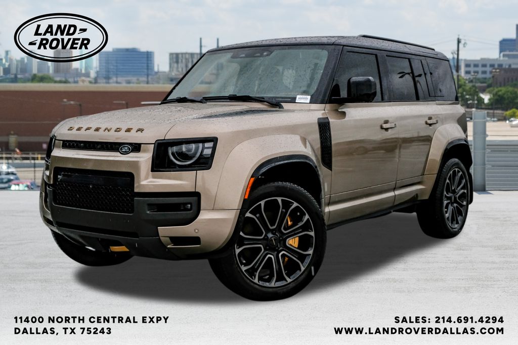 Red (Petra Copper Premium Metallic) 2026 Land Rover Defender 110 P635 OCTA AWD SUV / Crossover All-Wheel Drive 8-Speed Automatic