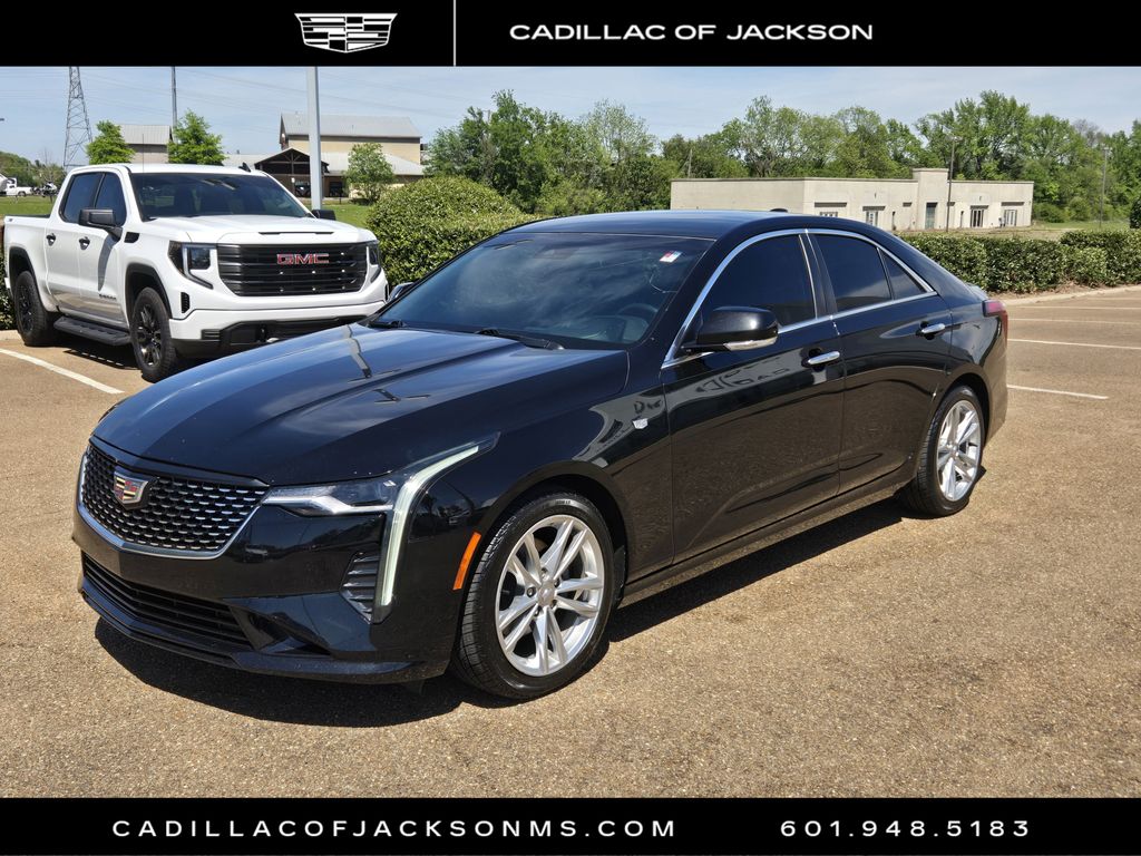 Black Raven 2021 Cadillac CT4 Luxury RWD Sedan Rear-Wheel Drive 8-Speed Automatic