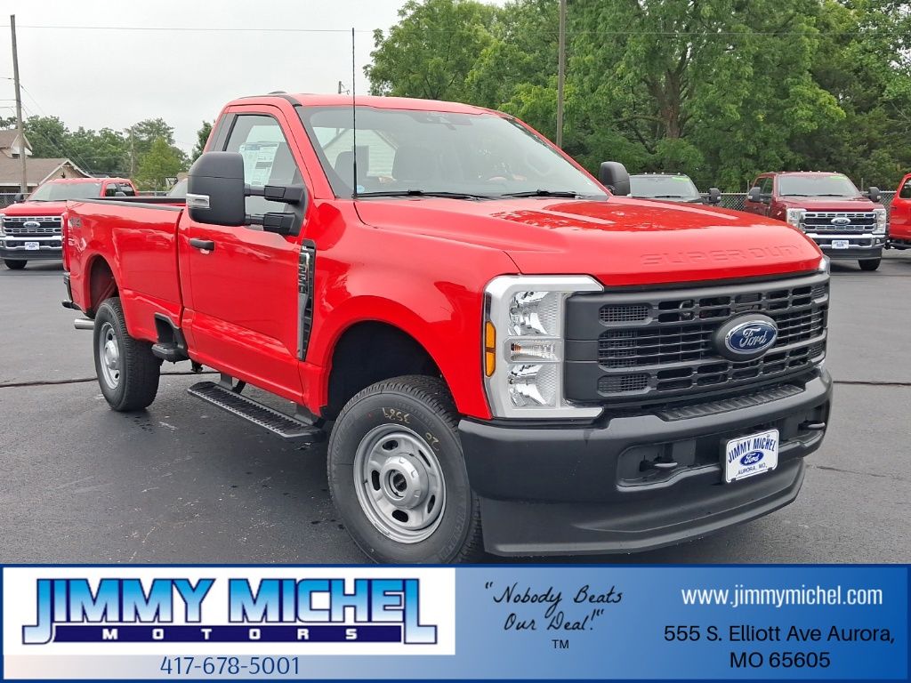 Race Red 2026 Ford F-250 Super Duty Pickup Truck Four-Wheel Drive Automatic