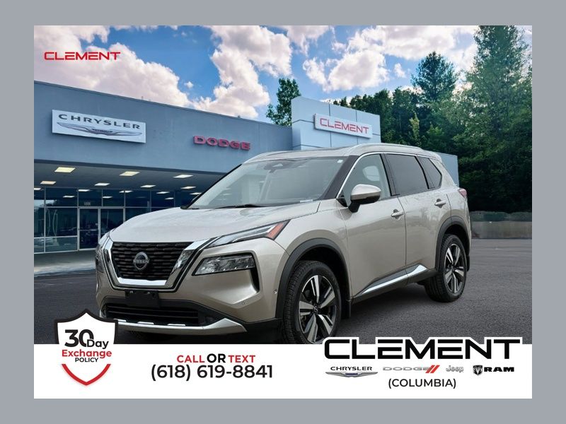 Champagne Silver Metallic 2022 Nissan Rogue SUV / Crossover All-Wheel Drive Continuously Variable Transmission