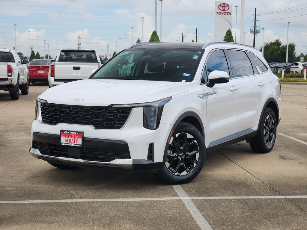 White Pearl 2025 Kia Sorento SUV / Crossover Front-Wheel Drive 8-Speed Automatic