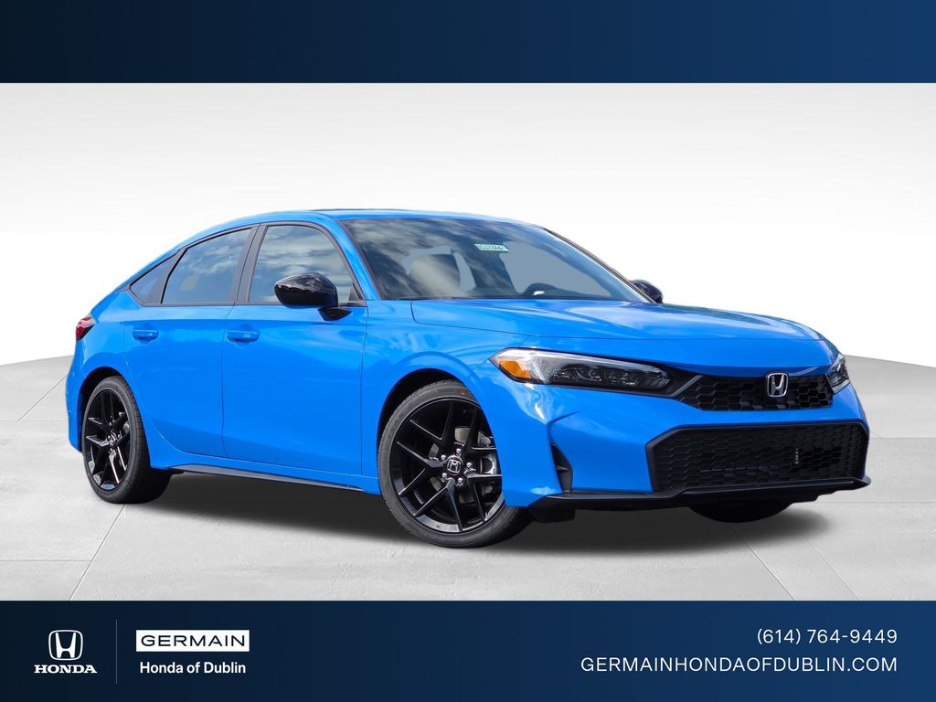 2026 Honda Civic Hatchback Hatchback Front-Wheel Drive Continuously Variable Transmission