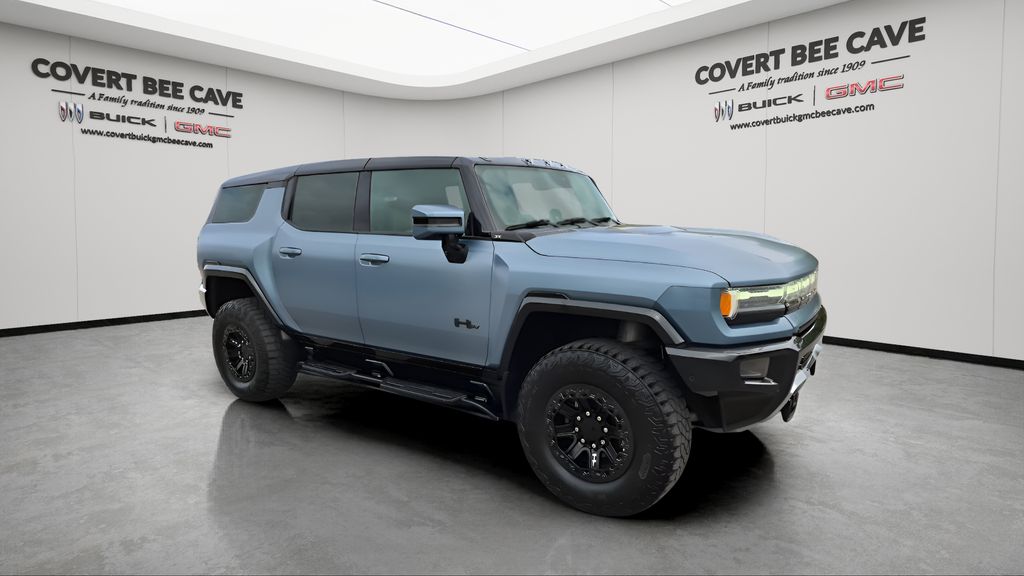 Neptune Blue Matte 2024 GMC Hummer EV SUV 3X AWD SUV / Crossover All-Wheel Drive 1-Speed Automatic