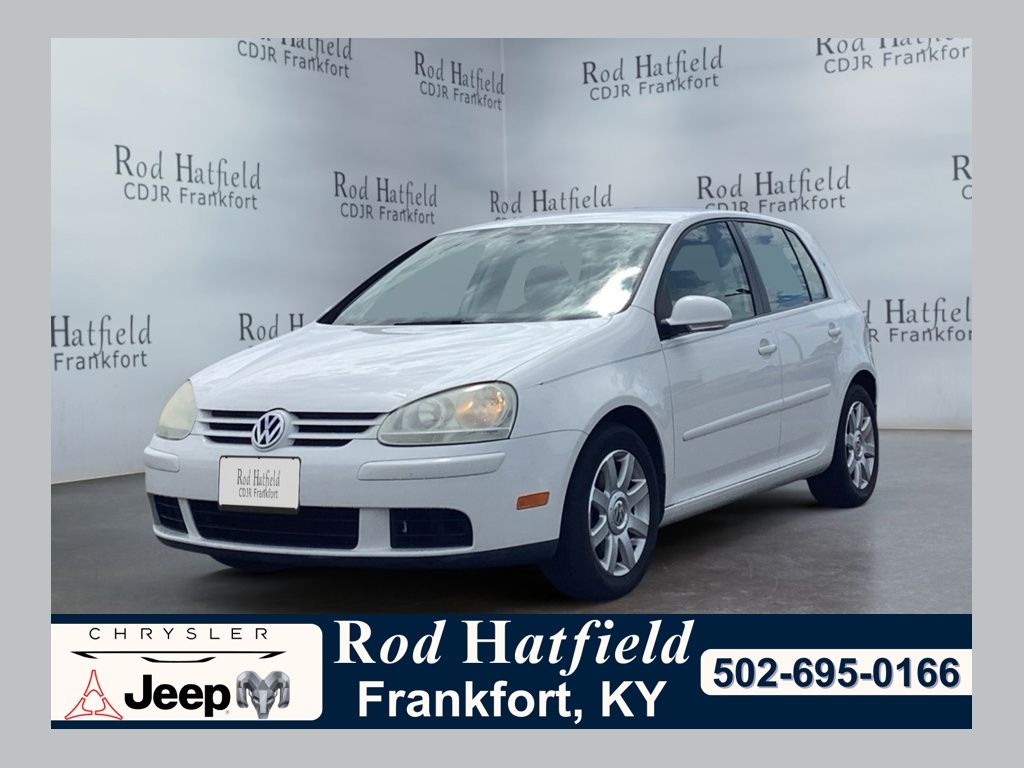 White 2008 Volkswagen Rabbit Hatchback 6-Speed Automatic