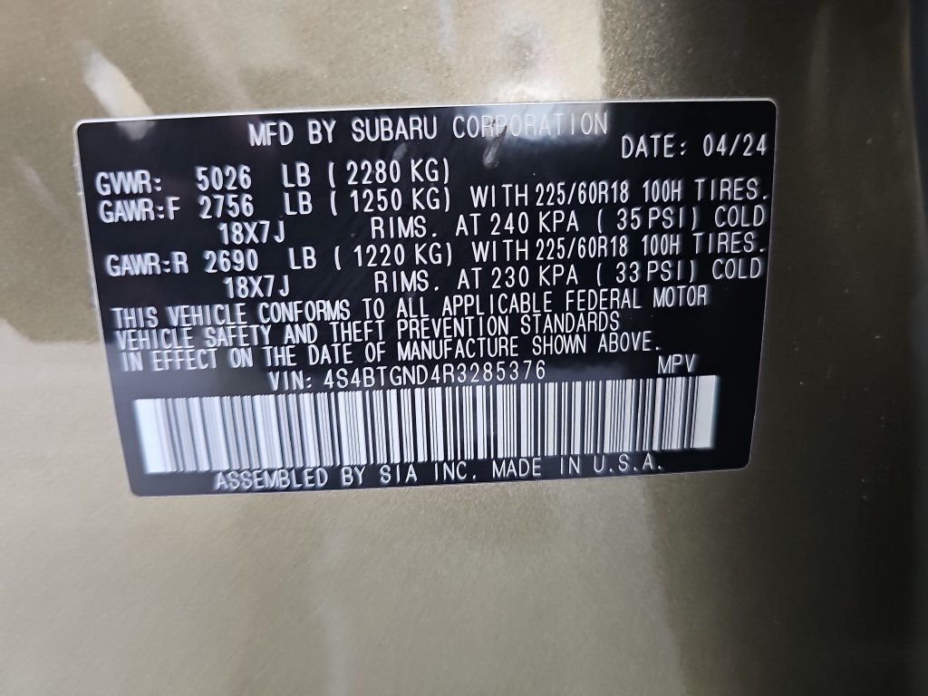 Used 2024 Subaru Outback SUV