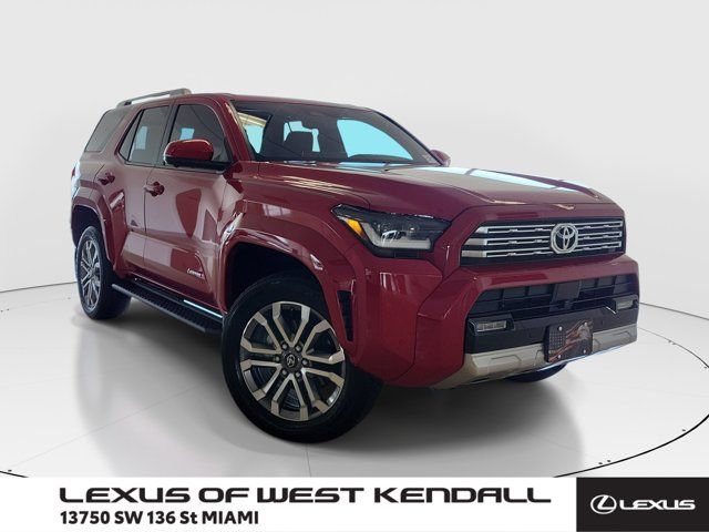 Supersonic Red 2025 Toyota 4Runner SUV / Crossover All-Wheel Drive 8-Speed Automatic