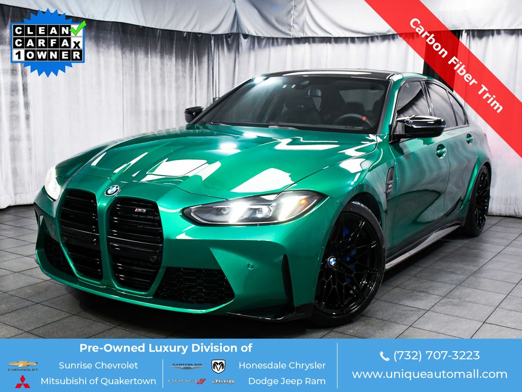 Isle of Man Green Metallic 2025 BMW M3 Sedan Rear-Wheel Drive 6-Speed Manual