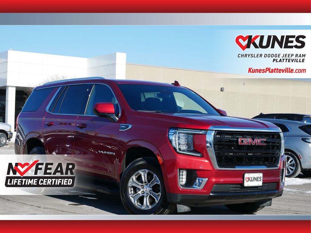 Red 2023 GMC Yukon SUV / Crossover Four-Wheel Drive Automatic