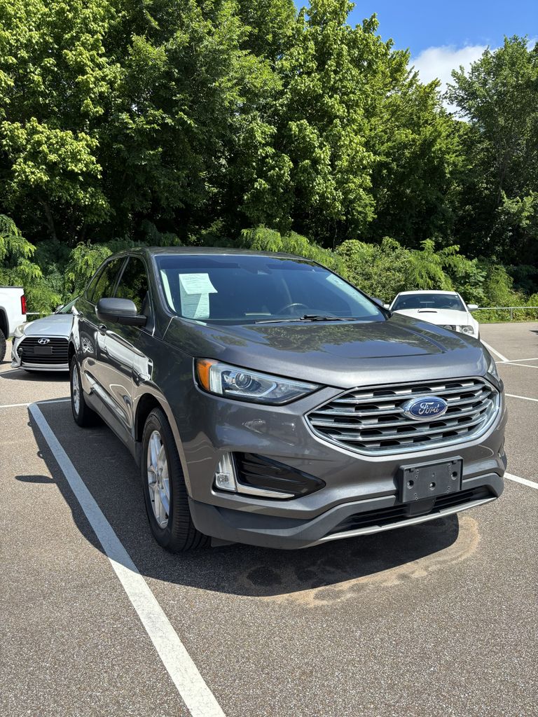 Gray Metallic 2021 Ford Edge SUV / Crossover Front-Wheel Drive 8-Speed Automatic