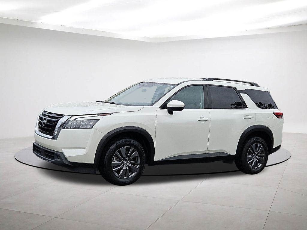 2024 Nissan Pathfinder SV White at Lugoff Nissan