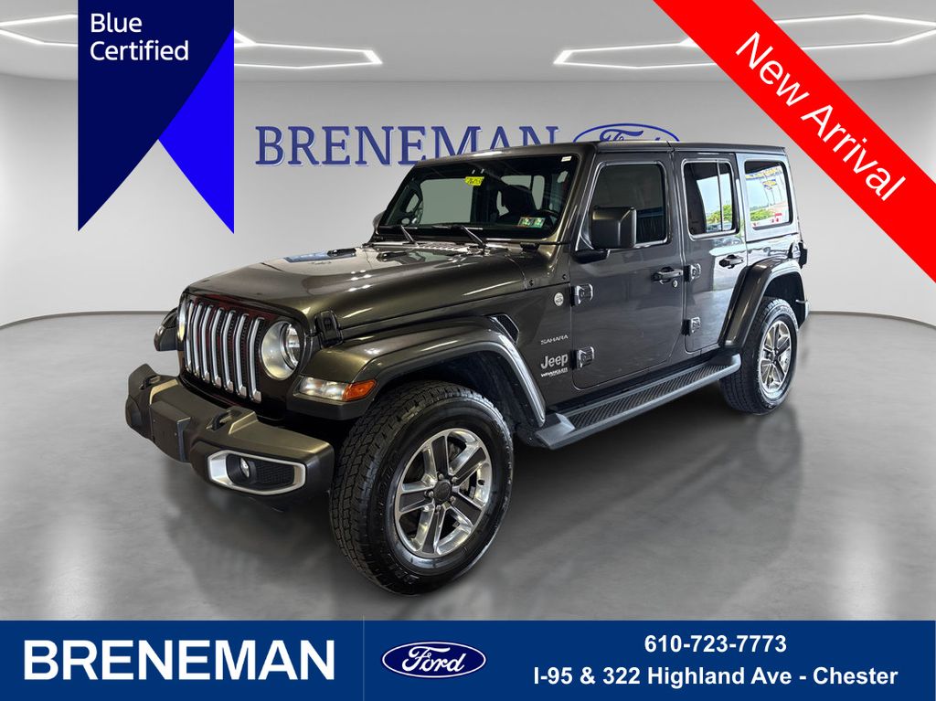 Gray (Granite Crystal Metallic Clearcoat) 2021 Jeep Wrangler SUV / Crossover Four-Wheel Drive 8-Speed Automatic