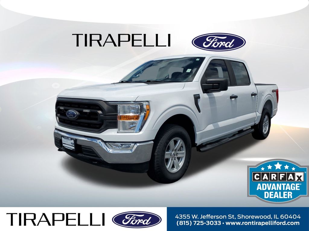 Oxford White 2022 Ford F-150 Pickup Truck Four-Wheel Drive Automatic