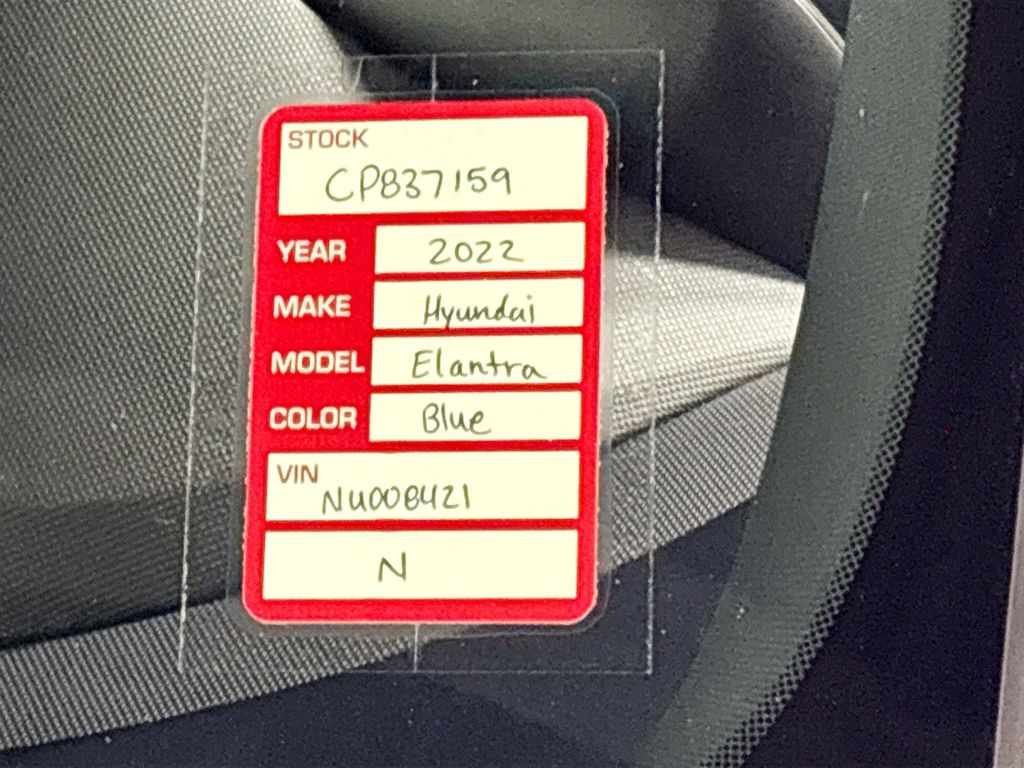 2022 Hyundai Elantra N Base