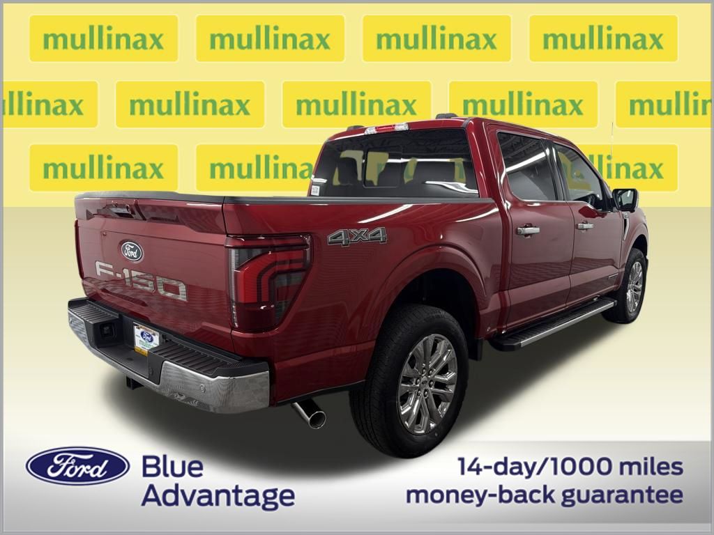 Certified Used 2024 Red Ford Lariat image 3
